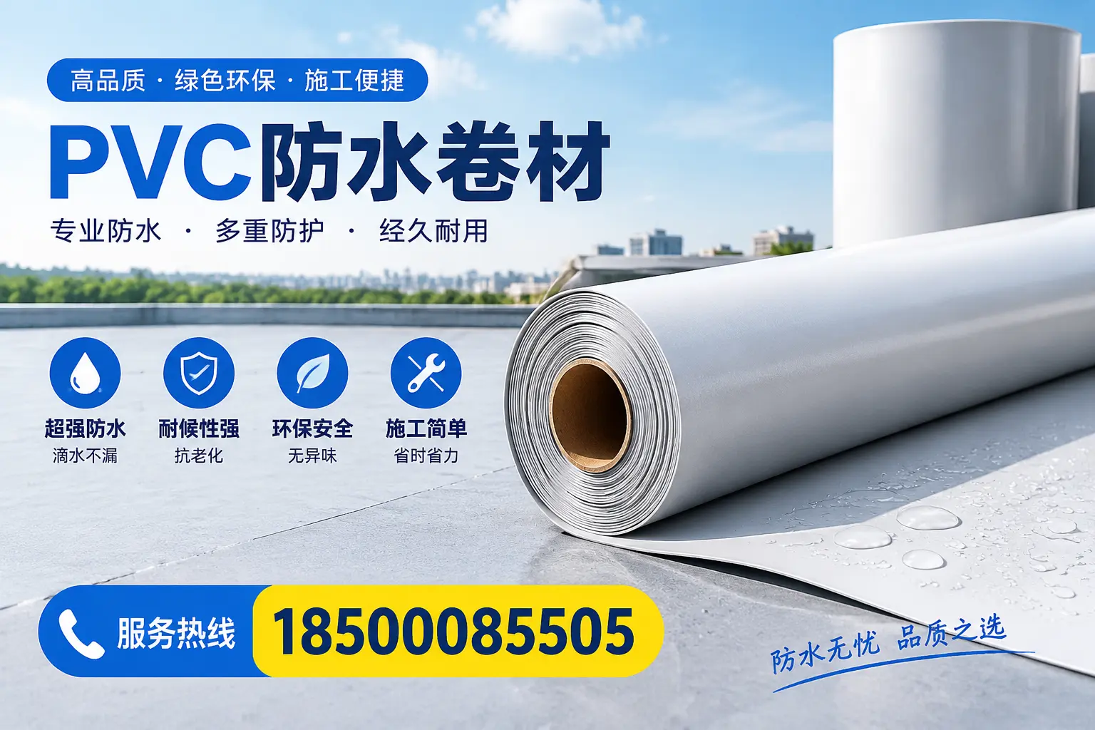 选用PVC防水卷材时需要避开的常见误区，特别是在临夏